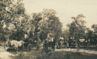 Needham wagon train in Kansas