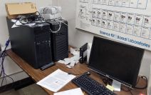 A typical DAQ workstation in the lab.