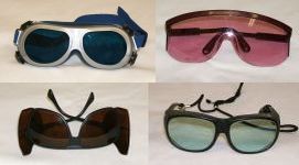 Laser safety goggles